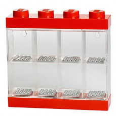 40650001C LEGO Minifiguuride Vitriinkarp 8 - punane